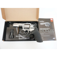 Пневматический револьвер ASG Dan Wesson 715-4 Silver (пулевой)