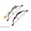 Детский блочный лук Man Kung MK-CB010, 11 кг, 84 см (камуфляж)